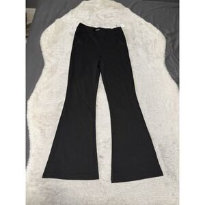 New Old Navy Girls XXL Black Pull On Bootcut Pants Solid Stretch Comfort